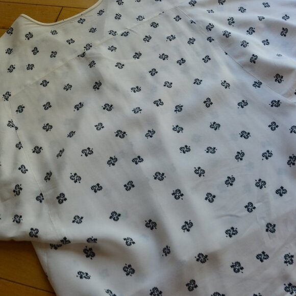 Designer Dolman Sleeve Top Blouse Size XS S - Picture 9 of 10